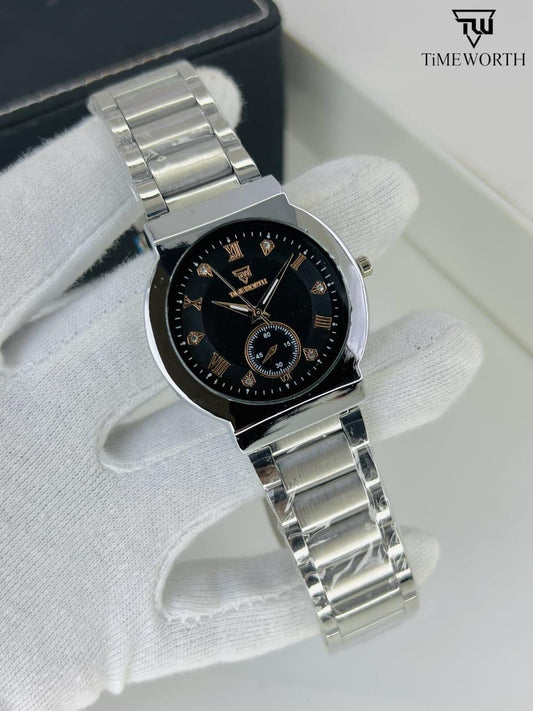 Men's Quartz Chain Strap Watch - Water Resistant | 1 Pc