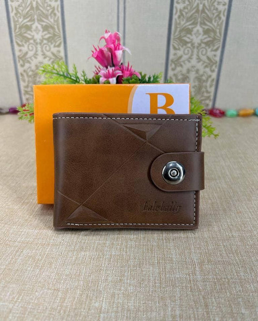 Men's Leather Textured Bifold Wallet